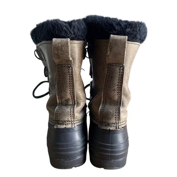 SOREL Women’s Joan of Arctic Badger Winter Snow Boots sz 8 - Picture 4 of 8